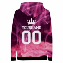 Жіноче 3D худі Pink smoke is your name