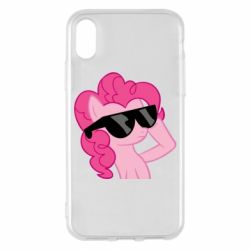 Чехол для iPhone X/Xs Pinkie Pie Cool-PrintSalon Чехол для iPhone X/Xs Pinkie Pie Cool
