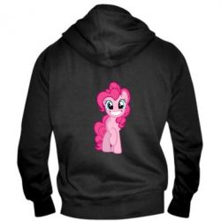 Мужское худи на молнии Pinkie Pie smile - PrintSalon
