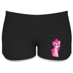 Женские шорты Pinkie Pie smile - PrintSalon