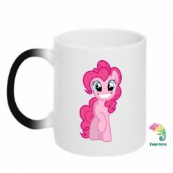 Чашка-хамелеон Pinkie Pie smile