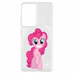 Чехол для Samsung S21 Ultra Pinkie Pie smile - PrintSalon
