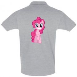 Мужское поло Pinkie Pie smile - PrintSalon