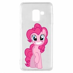 Чехол для Samsung A8 2018 Pinkie Pie smile - PrintSalon