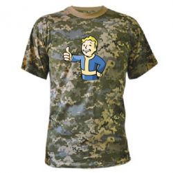 Камуфляжная футболка Pip boy fallout - PrintSalon