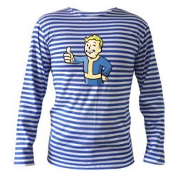 Тельняшка с длинным рукавом Pip boy fallout - PrintSalon