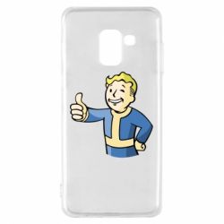 Чехол для Samsung A8 2018 Pip boy fallout