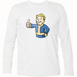 Футболка с длинным рукавом Pip boy fallout - PrintSalon