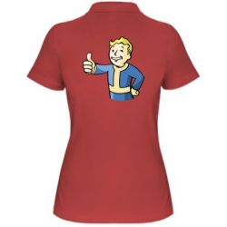 Женское поло Pip boy fallout - PrintSalon