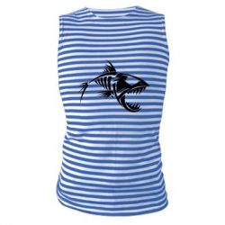 Майка-тельняшка Piranha - PrintSalon