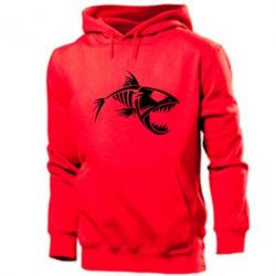 Мужское худи Piranha - PrintSalon