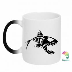 Чашка-хамелеон Piranha - PrintSalon