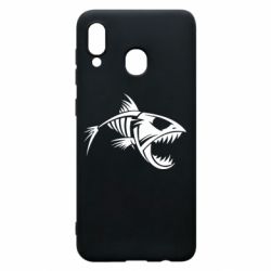 Чехол для Samsung A20 Piranha - PrintSalon