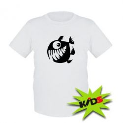 Детская футболка Пиранья - PrintSalon
