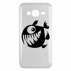 Чехол для Samsung J3 2016 Пиранья - PrintSalon
