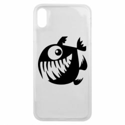 Чехол для iPhone Xs Max Пиранья - PrintSalon
