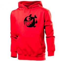 Мужское худи Пиранья - PrintSalon