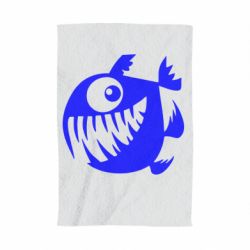 Полотенце с принтом Пиранья - PrintSalon