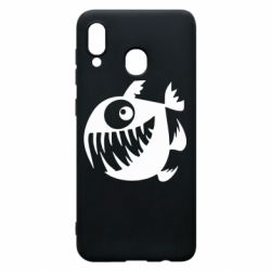Чехол для Samsung A20 Пиранья - PrintSalon