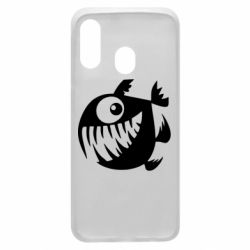Чехол для Samsung A40 Пиранья - PrintSalon