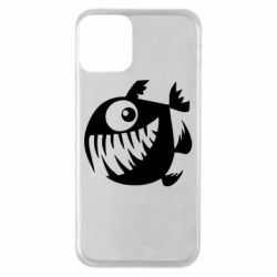 Чехол для iPhone 11 Пиранья - PrintSalon