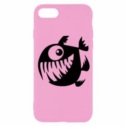 Чехол для iPhone SE 2020 Пиранья - PrintSalon