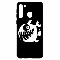 Чехол для Samsung A21 Пиранья - PrintSalon