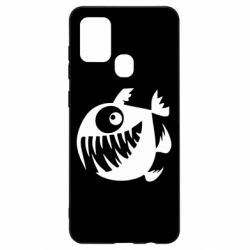 Чехол для Samsung A21s Пиранья - PrintSalon