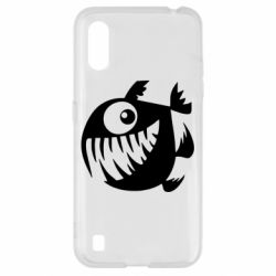 Чехол для Samsung A01/M01 Пиранья - PrintSalon