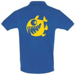 Мужское поло Пиранья - PrintSalon