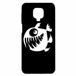 Чехол для Xiaomi Redmi Note 9S/9Pro/9Pro Max Пиранья - PrintSalon