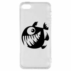 Чехол для iPhone5/5S/SE Пиранья - PrintSalon