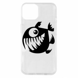 Чехол для iPhone 14 Пиранья - PrintSalon