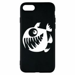 Чехол для iPhone 8 Пиранья - PrintSalon