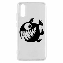 Чехол для Huawei P20 Пиранья - PrintSalon