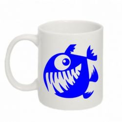 Чашка 320ml Пиранья - PrintSalon