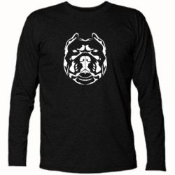 Футболка с длинным рукавом Pit Bull Geometry - PrintSalon