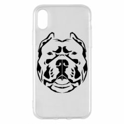 Чехол для iPhone X/Xs Pit Bull Geometry - PrintSalon
