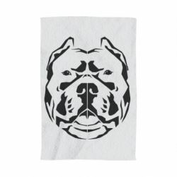 Полотенце с принтом Pit Bull Geometry - PrintSalon