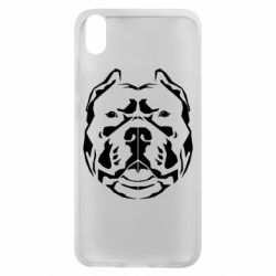 Чехол для Xiaomi Redmi 7A Pit Bull Geometry - PrintSalon