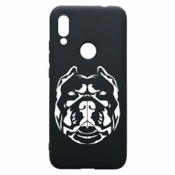 Чехол для Xiaomi Redmi 7 Pit Bull Geometry - PrintSalon