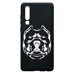 Чехол для Huawei P30 Pit Bull Geometry - PrintSalon