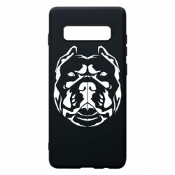 Чехол для Samsung S10+ Pit Bull Geometry - PrintSalon