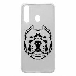 Чехол для Samsung A60 Pit Bull Geometry - PrintSalon