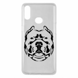 Чехол для Samsung A10s Pit Bull Geometry - PrintSalon