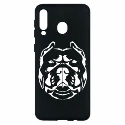 Чехол для Samsung M30 Pit Bull Geometry - PrintSalon