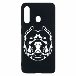 Чехол для Samsung M40 Pit Bull Geometry - PrintSalon