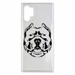 Чехол для Samsung Note 10 Plus Pit Bull Geometry - PrintSalon