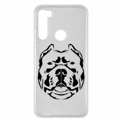 Чехол для Xiaomi Redmi Note 8 Pit Bull Geometry - PrintSalon