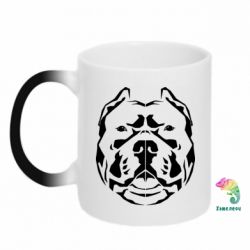 Чашка-хамелеон Pit Bull Geometry - PrintSalon